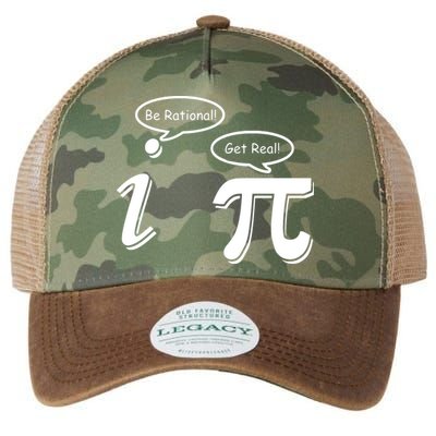 Pi Day Math Teacher Funny Legacy Tie Dye Trucker Hat