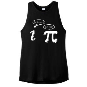 Pi Day Math Teacher Funny Ladies PosiCharge Tri-Blend Wicking Tank