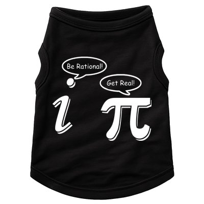 Pi Day Math Teacher Funny Doggie Tank