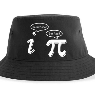 Pi Day Math Teacher Funny Sustainable Bucket Hat