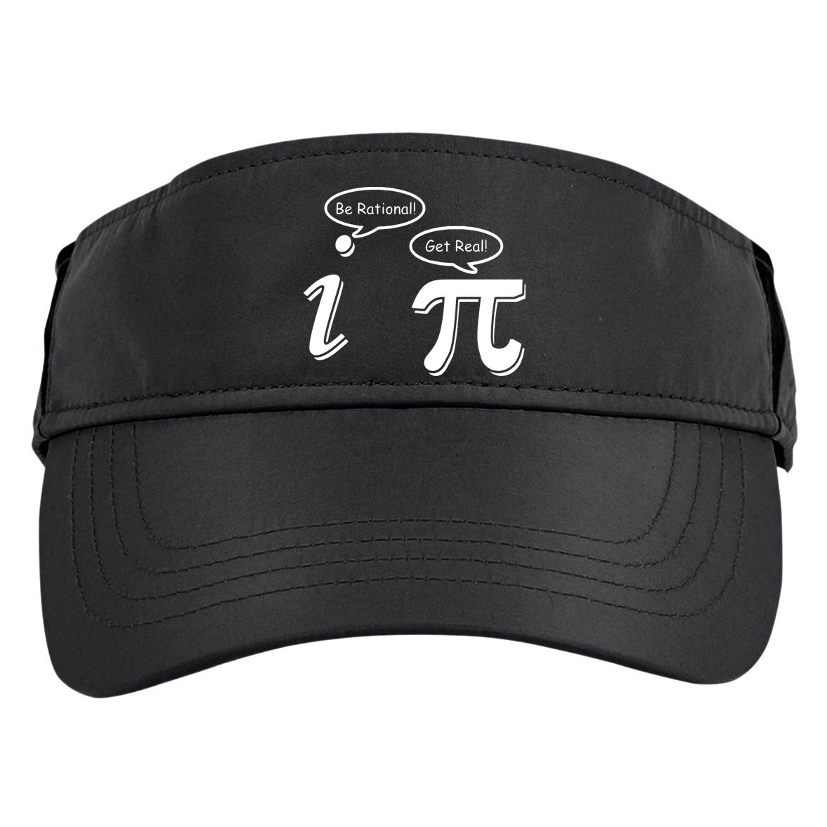 Pi Day Math Teacher Funny Adult Drive Performance Visor