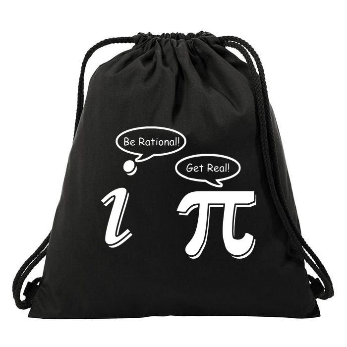 Pi Day Math Teacher Funny Drawstring Bag