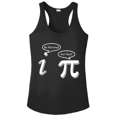 Pi Day Math Teacher Funny Ladies PosiCharge Competitor Racerback Tank