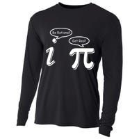 Pi Day Math Teacher Funny Cooling Performance Long Sleeve Crew