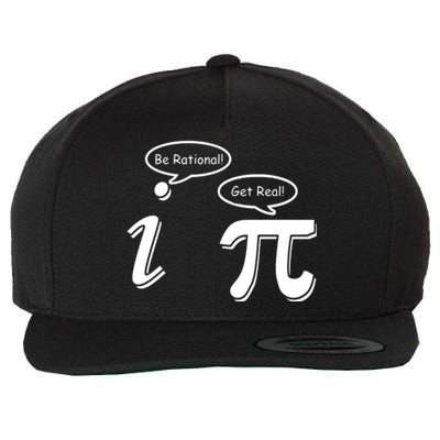 Pi Day Math Teacher Funny Wool Snapback Cap