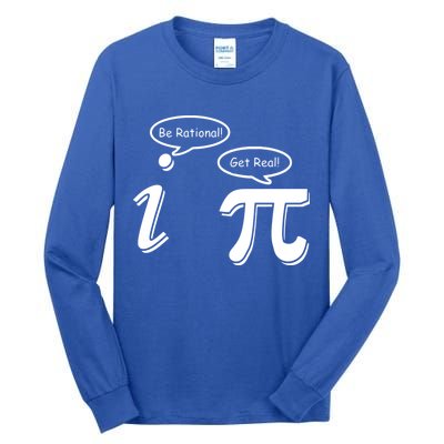 Pi Day Math Teacher Funny Tall Long Sleeve T-Shirt