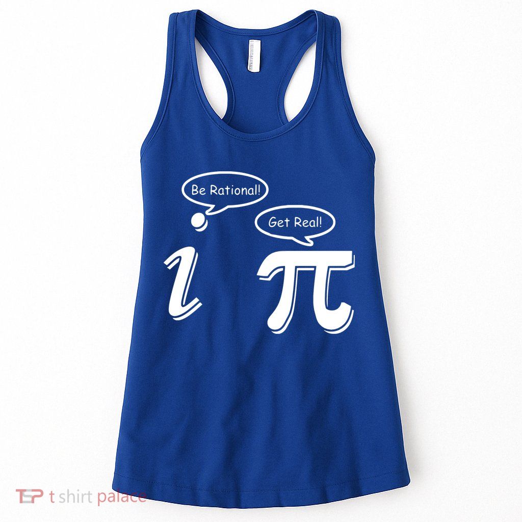 Pi Day Math Teacher Funny Womens Tank Top