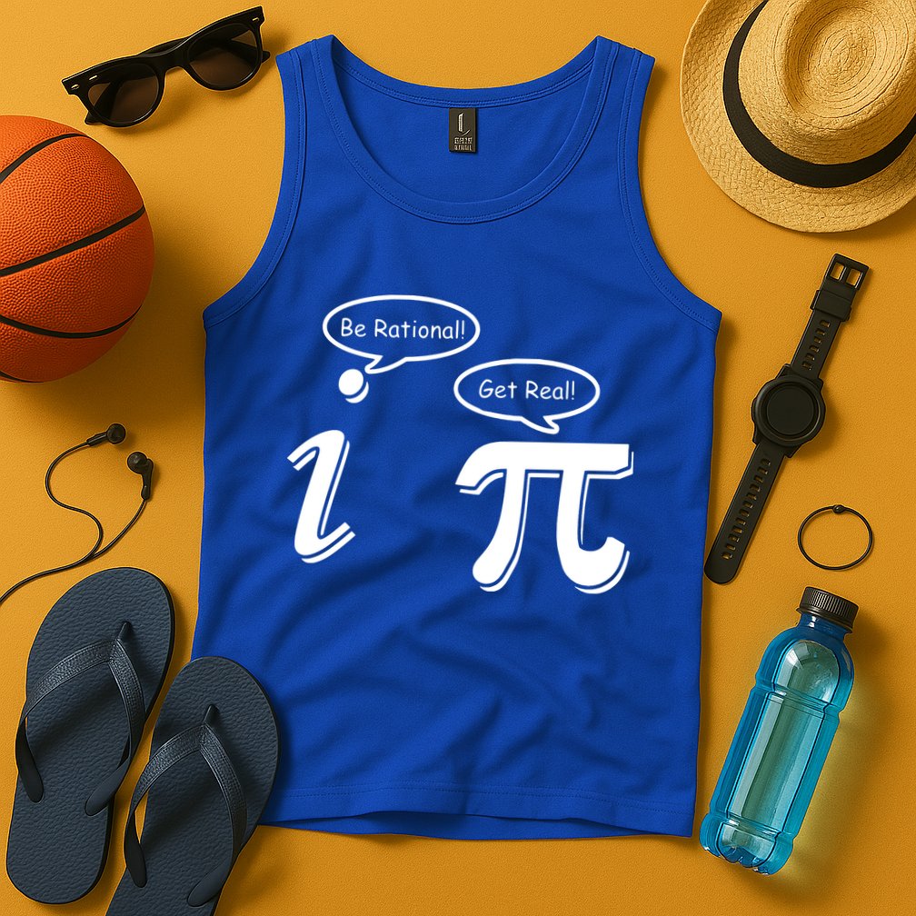 Pi Day Math Teacher Funny Tank Top