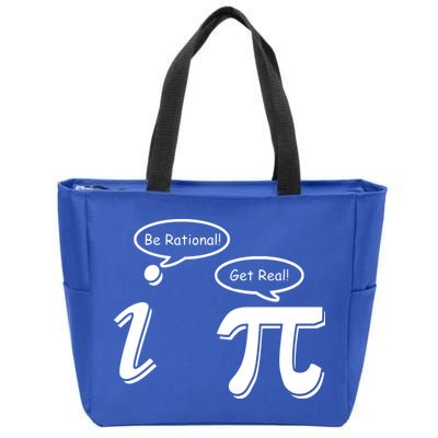 Pi Day Math Teacher Funny Zip Tote Bag