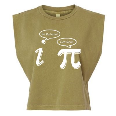 Pi Day Math Teacher Funny Garment-Dyed Women's Muscle Tee