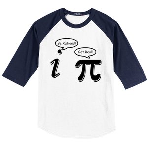 Pi Day Math Teacher Funny Baseball Sleeve Shirt