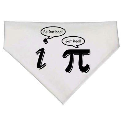 Pi Day Math Teacher Funny USA-Made Doggie Bandana