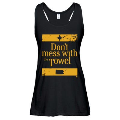 Pittsburgh Don’T Mess With The Towel Ladies Essential Flowy Tank