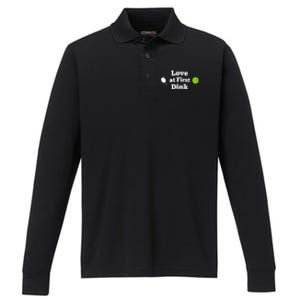 Pickleball Dink Men And Women Performance Long Sleeve Polo