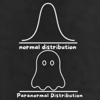 Paranormal Distribution Math Statistics Funny Ghost Math Great Gift Cool Comfort Performance Bucket Hat