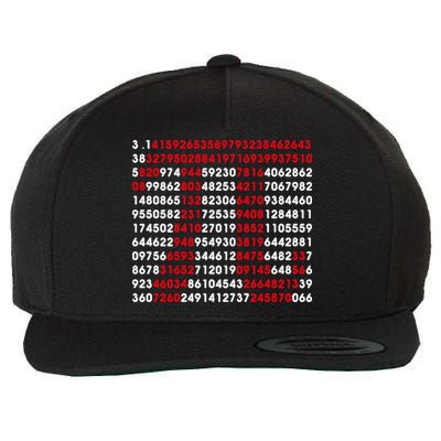 Pi Day Merch Pi Day Math Jokes Wool Snapback Cap