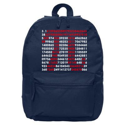 Pi Day Merch Pi Day Math Jokes 16 in Basic Backpack