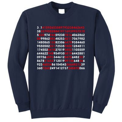 Pi Day Merch Pi Day Math Jokes Tall Sweatshirt