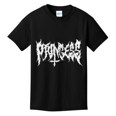 Princess. Death Metal Extreme Black Metal Band Women Kids T-Shirt
