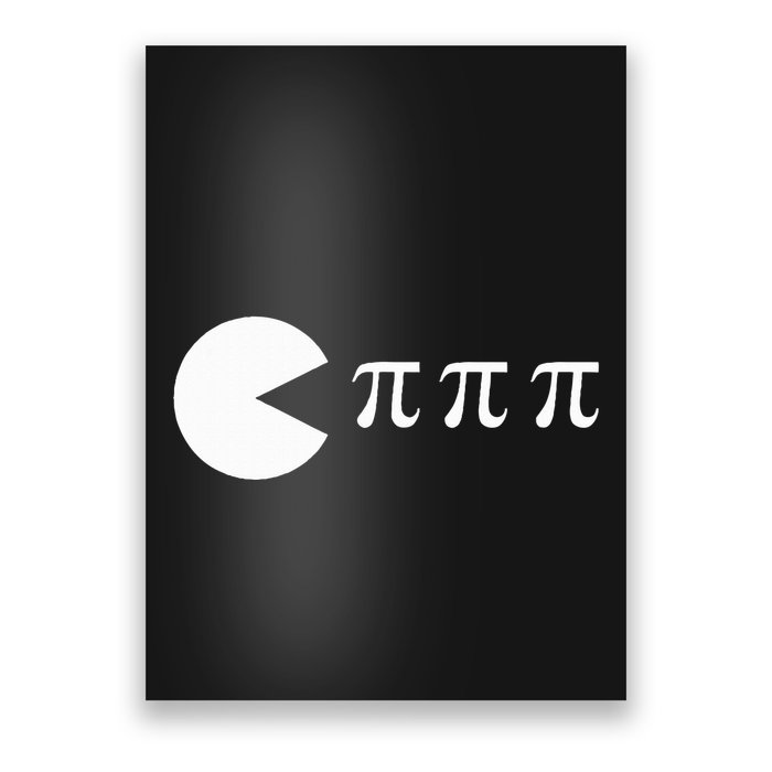 Pi Day Math Science Ate Pi Symbol Poster