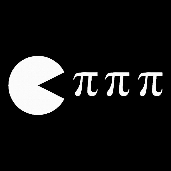 Pi Day Math Science Ate Pi Symbol Poster
