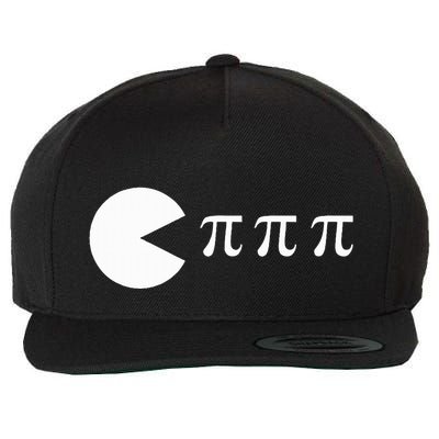 Pi Day Math Science Ate Pi Symbol Wool Snapback Cap