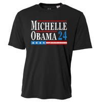 Political Democrat Michelle Obama 2024 Presidential Election Cooling Performance Crew T-Shirt