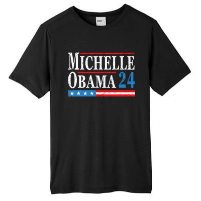 Political Democrat Michelle Obama 2024 Presidential Election Tall Fusion ChromaSoft Performance T-Shirt