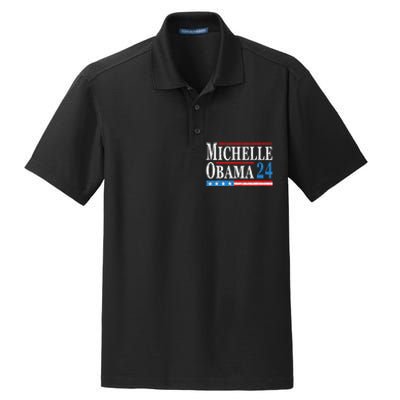 Political Democrat Michelle Obama 2024 Presidential Election Dry Zone Grid Polo