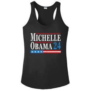 Political Democrat Michelle Obama 2024 Presidential Election Ladies PosiCharge Competitor Racerback Tank