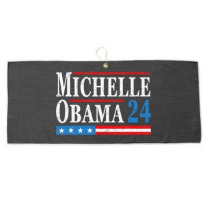 Political Democrat Michelle Obama 2024 Presidential Election Large Microfiber Waffle Golf Towel