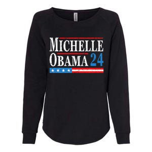 Political Democrat Michelle Obama 2024 Presidential Election Womens California Wash Sweatshirt