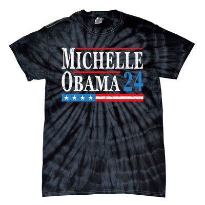 Political Democrat Michelle Obama 2024 Presidential Election Tie-Dye T-Shirt