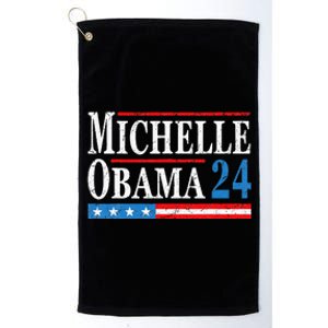 Political Democrat Michelle Obama 2024 Presidential Election Platinum Collection Golf Towel