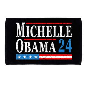 Political Democrat Michelle Obama 2024 Presidential Election Microfiber Hand Towel