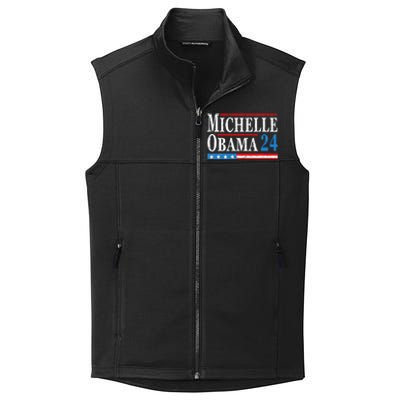 Political Democrat Michelle Obama 2024 Presidential Election Collective Smooth Fleece Vest