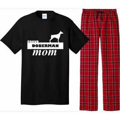 Proud Doberman Mom I Love My Dog Pajama Set