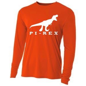 Pi Dinosaur Math 3 14 Number Symbol Math Teacher Gift Cooling Performance Long Sleeve Crew