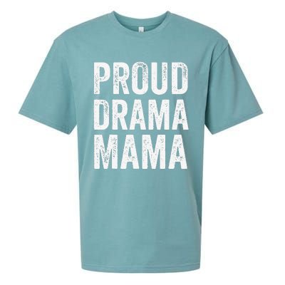 Proud Drama Mama Theater Mom Theatre Nerd Mother's Day Sueded Cloud Jersey T-Shirt