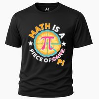 Pi Day Math Is A Piece Of Pi 3 14 Pie Slices Performance Shirt