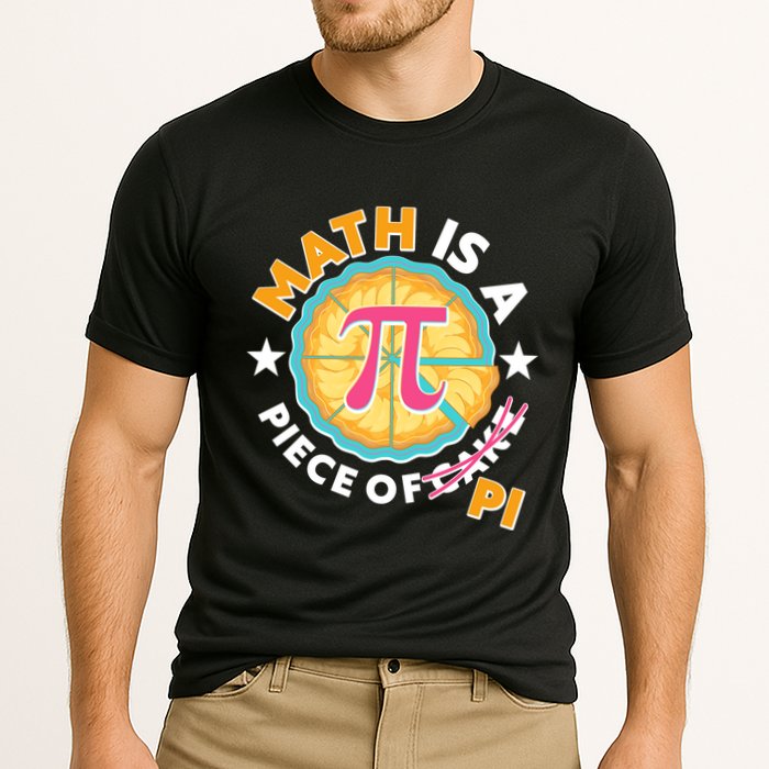 Pi Day Math Is A Piece Of Pi 3 14 Pie Slices Performance Shirt