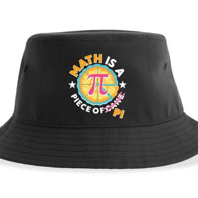 Pi Day Math Is A Piece Of Pi 3 14 Pie Slices Sustainable Bucket Hat