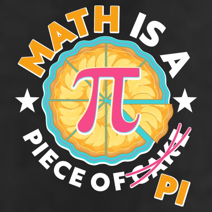 Pi Day Math Is A Piece Of Pi 3 14 Pie Slices Knit Cap Winter Beanie