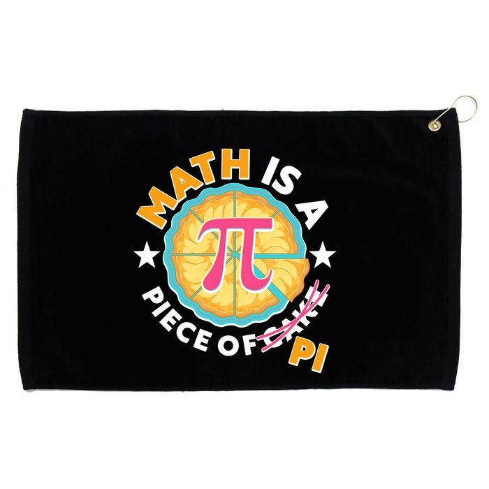 Pi Day Math Is A Piece Of Pi 3 14 Pie Slices Grommeted Golf Towel