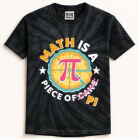 Pi Day Math Is A Piece Of Pi 3 14 Pie Slices Kids Tie-Dye T-Shirt