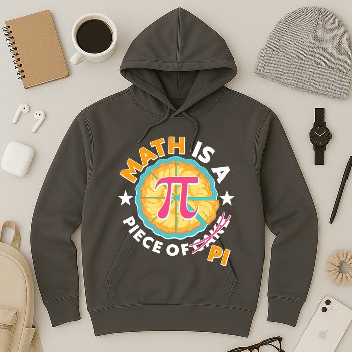 Pi Day Math Is A Piece Of Pi 3 14 Pie Slices Hoodie