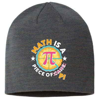 Pi Day Math Is A Piece Of Pi 3 14 Pie Slices Sustainable Beanie
