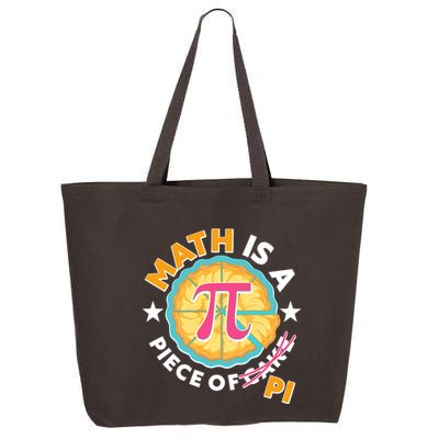 Pi Day Math Is A Piece Of Pi 3 14 Pie Slices 25L Jumbo Tote