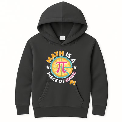 Pi Day Math Is A Piece Of Pi 3 14 Pie Slices Kids Hoodie
