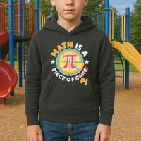Pi Day Math Is A Piece Of Pi 3 14 Pie Slices Kids Hoodie